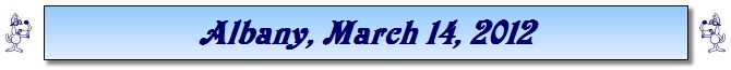 Albany, March 14, 2012