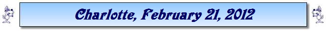 Charlotte, February 21, 2012