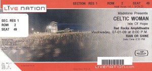 Ticket_20090701_RedRocks